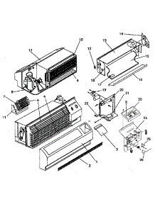 Non Functional parts for Icp Heating Cooling Combined Unit TEA12K25RTA from AppliancePartsPros.com