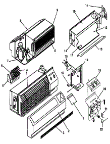 Non Functional parts for Climette/Keeprite/Zoneaire Heating Cooling Combined Unit TEA15K50RTC from AppliancePartsPros.com