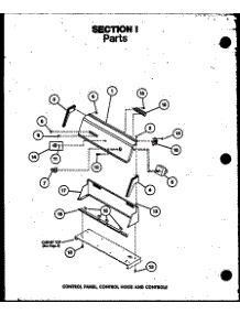 Control Panel parts for Amana Dryer TEA400/P75752-3W from AppliancePartsPros.com