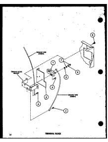 Terminal Block parts for Amana Dryer TEA600/P75752-1W from AppliancePartsPros.com