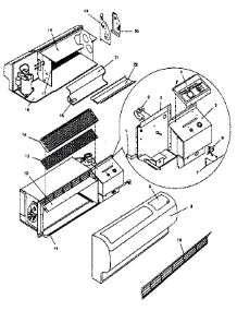 Non Functional parts for Icp Heating Cooling Combined Unit TEB07K34STA from AppliancePartsPros.com