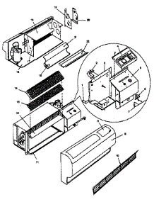 Non Functional parts for Icp Heating Cooling Combined Unit TEB07R00STA from AppliancePartsPros.com