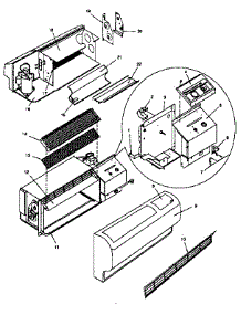 Non Functional parts for Icp Heating Cooling Combined Unit TEB09K25SPA from AppliancePartsPros.com