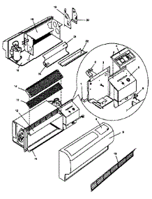 Non Functional parts for Icp Heating Cooling Combined Unit TEB12K34STA from AppliancePartsPros.com