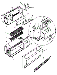 Non Functional parts for Icp Heating Cooling Combined Unit TEB12R25RTA from AppliancePartsPros.com