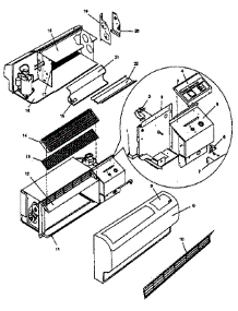 Non Functional parts for Icp Heating Cooling Combined Unit TEB12R34STA from AppliancePartsPros.com