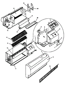 Non Functional parts for Icp Heating Cooling Combined Unit TEB15K34DCA from AppliancePartsPros.com