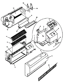 Non Functional parts for Icp Heating Cooling Combined Unit TEB15R25STA from AppliancePartsPros.com