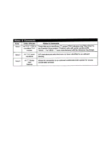 Notes And Comments parts for Friedrich Heating Cooling Combined Unit TEC07R25 from AppliancePartsPros.com