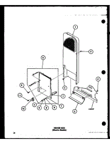 Heater Box (Electric Models) (Tea400 / P77041-2W) (Tea800 / P77041-4W) (Tea300 / P77041-1W) (Tga600 / P77041-3W) parts for Amana Dryer TGA400/P77041-5W from AppliancePartsPros.com