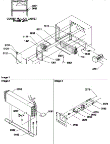 Evaporator And Fan Motor Assemblies parts for Amana Top-Mount Refrigerator TGI18V1W-P1310801WW from AppliancePartsPros.com