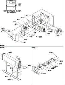 Evaporator And Fan Motor Assemblies parts for Amana Top-Mount Refrigerator TGI21VL-P1310901WL from AppliancePartsPros.com