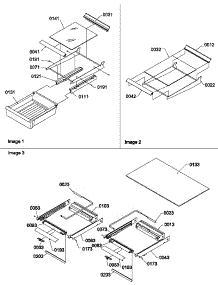 Shelving Assemblies parts for Amana Top-Mount Refrigerator TGI21VW-P1310901WW from AppliancePartsPros.com