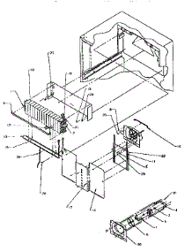 Evaporator Assembly parts for Amana Top-Mount Refrigerator TH18S3L-P1195301W from AppliancePartsPros.com