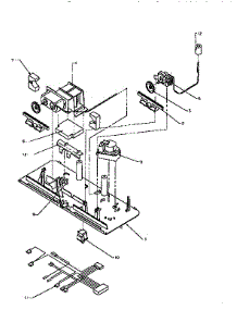 Control Assembly parts for Amana Top-Mount Refrigerator TH18S3L-P1195301W from AppliancePartsPros.com