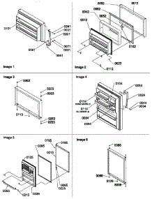 Door Assemblies And Handles parts for Amana Top-Mount Refrigerator TH18V2W-P1315701WW from AppliancePartsPros.com