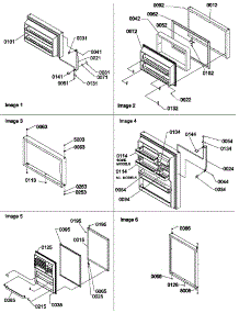 Door Assemblies And Handles parts for Amana Top-Mount Refrigerator TH21V2L-P1315902WL from AppliancePartsPros.com