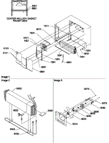 Evaporator And Fan Motor Assemblies parts for Amana Top-Mount Refrigerator TH21V2W-P1315901WW from AppliancePartsPros.com