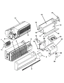 Non Functional Parts parts for Climette/Keeprite/Zoneaire Central Air Conditioner THA07K25RTA from AppliancePartsPros.com