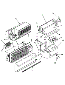 Non Functional Parts parts for Climette/Keeprite/Zoneaire Central Air Conditioner THA07K34RTA from AppliancePartsPros.com