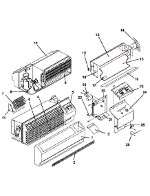 Non Functional Parts parts for Climette/Keeprite/Zoneaire Central Air Conditioner THA07R34RTA from AppliancePartsPros.com