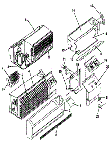 Non Functional parts for Icp Central Air Conditioner THA09K25SPB from AppliancePartsPros.com