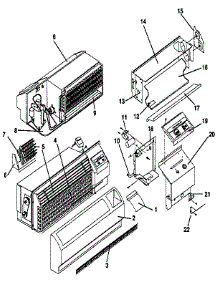 Non Functional parts for Icp Central Air Conditioner THA12K25DCA from AppliancePartsPros.com