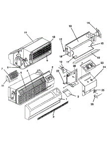 Non Functional Parts parts for Climette/Keeprite/Zoneaire Central Air Conditioner THA12K34RTA from AppliancePartsPros.com