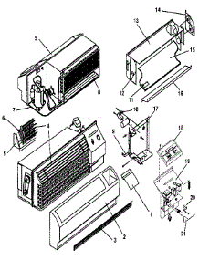 Non Functional parts for Icp Central Air Conditioner THA12K34RTC from AppliancePartsPros.com