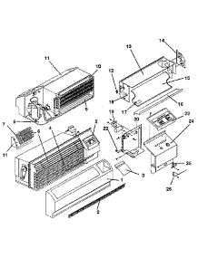 Non Functional Parts parts for Climette/Keeprite/Zoneaire Central Air Conditioner THA12K50RTA from AppliancePartsPros.com