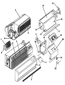 Non Functional parts for Climette/Keeprite/Zoneaire Heating Cooling Combined Unit THA12R25SPC from AppliancePartsPros.com