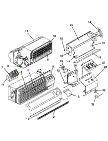 Non Functional Parts parts for Climette/Keeprite/Zoneaire Central Air Conditioner THA12R34RTA from AppliancePartsPros.com