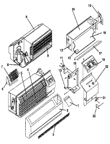Non Functional parts for Climette/Keeprite/Zoneaire Heating Cooling Combined Unit THA15K34STC from AppliancePartsPros.com