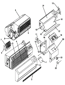 Non Functional parts for Climette/Keeprite/Zoneaire Heating Cooling Combined Unit THA15R50STC from AppliancePartsPros.com