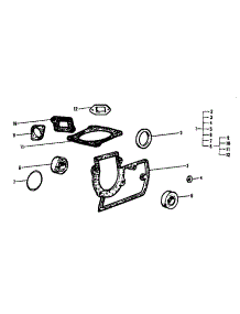 Engine Gasket parts for Mcculloch Chainsaw TITAN 620 11-600167-00 from AppliancePartsPros.com