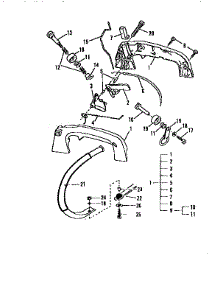 Handle Assembly parts for Mcculloch Chainsaw TITAN 7 from AppliancePartsPros.com