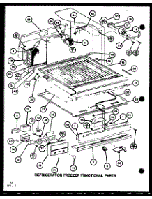 Refrigerator Freezer Functional Parts (Tj22k / P7791146w) (Tji22k / P7791147w) (Tj22k / P7859201w) parts for Amana Top-Mount Refrigerator TJ16K-P7791134W from AppliancePartsPros.com