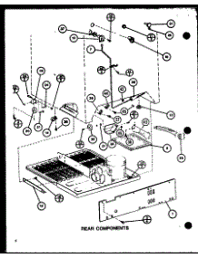 Rear Components (Tj16m / P7859218w) (Tj16m / P7859219w) parts for Amana Top-Mount Refrigerator TJ16M-P7859219W from AppliancePartsPros.com