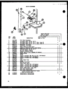 Add On Ice-Maker (Ic3k / P7621309w) (Ic3k / P7621310w) (Cic4k / P7621311w) parts for Amana Top-Mount Refrigerator TJ18M-P7859220W from AppliancePartsPros.com