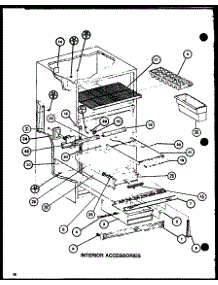 Interior Accessories (Tj22m / P7859224w) parts for Amana Top-Mount Refrigerator TJ20M-P7859223W from AppliancePartsPros.com
