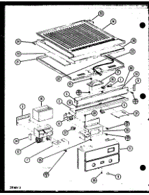 (Tj20n / P1106113w) (Tj20n / P1106114w) (Tq20nb / P1113601w) (Tq20nb / P1113602w) parts for Amana Top-Mount Refrigerator TJ20N-P1106114W from AppliancePartsPros.com