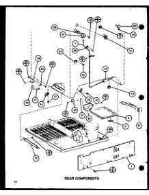 Rear Components (Tl20h / P77110-23W) (Tl20h / P77110-24W) (Tli20h / P77110-25W) (Tli20h / P77110-26W) parts for Amana Top-Mount Refrigerator TL18H-P77110-19W from AppliancePartsPros.com