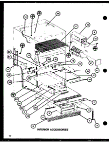 Interior Accessories (Tl18h / P77110-19W) (Tl18h / P77110-20W) (Tli18h / P77110-21W) (Tli18h / P77110-22W) parts for Amana Top-Mount Refrigerator TL18H-P77110-20W from AppliancePartsPros.com
