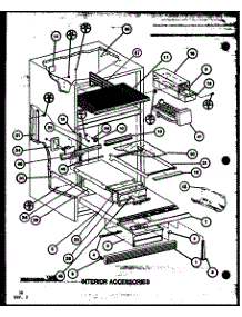 Interior Accessories (Tl22k / P7803229w) (Tli22k / P7803230w) (Tli22k / P7803249w) (Tl22k / P7859204w) (Tli22k / P7859207w) parts for Amana Top-Mount Refrigerator TL20K-P7803225W from AppliancePartsPros.com