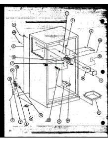 (Tli22m / P7858525w) parts for Amana Top-Mount Refrigerator TL20M-P7858513W from AppliancePartsPros.com