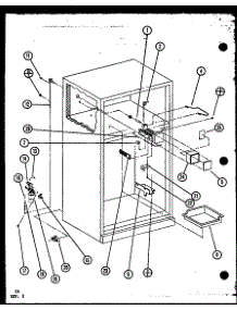 (Tli20k / P7803227w) (Tli20k / P7803228w) (Tli20k / P7803247w) (Tli20k / P7803248w) parts for Amana Top-Mount Refrigerator TL22K-P7803229W from AppliancePartsPros.com