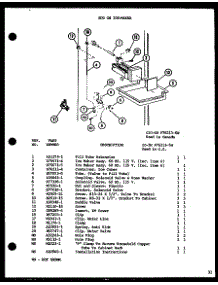 Add On Ice-Maker (Ic-3H / P76213-5W) (Cic-4H / P76213-6W) parts for Amana Top-Mount Refrigerator TLI18H-P77110-22W from AppliancePartsPros.com