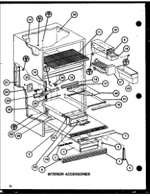 Interior Accessories (Tl20j / P7739011w) (Tli20j / P7739012w) parts for Amana Top-Mount Refrigerator TLI18J-P7739006W from AppliancePartsPros.com