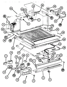 Functional Parts (Ref / Fzr) parts for Amana Top-Mount Refrigerator TLI20G-P75535-13W from AppliancePartsPros.com