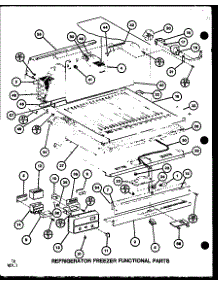 Refrigerator Freezer Functional Parts (Tl20g / P75535-18W) (Tli20g / P75535-19W) (Tl20g / P76512-26W) (Tli20g / P76512-27W) parts for Amana Top-Mount Refrigerator TLI20G-P76512-27W from AppliancePartsPros.com
